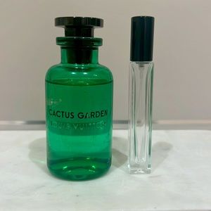 LOUIS VUITTON Cactus Garden in 10ml glass travel atomizer
